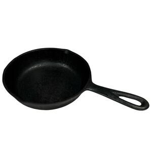 Vintage BSR Cast Iron Skillet No. 3 Fry Pan 6-5/8" Birmingham Stove Range